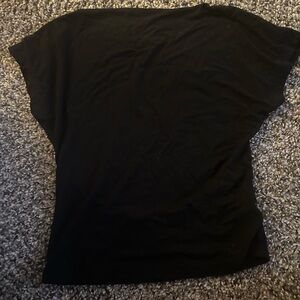 Women's Black Top Open Back